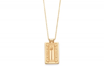 pendant gold necklace 1